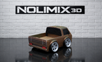 Mini Pickup Retro – Furgoneta Pickup Europea 3D