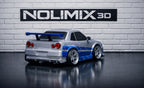 Nissan Skyline GT-R BNR34 Fast & Furious – Deportivo JDM Clásico 3D